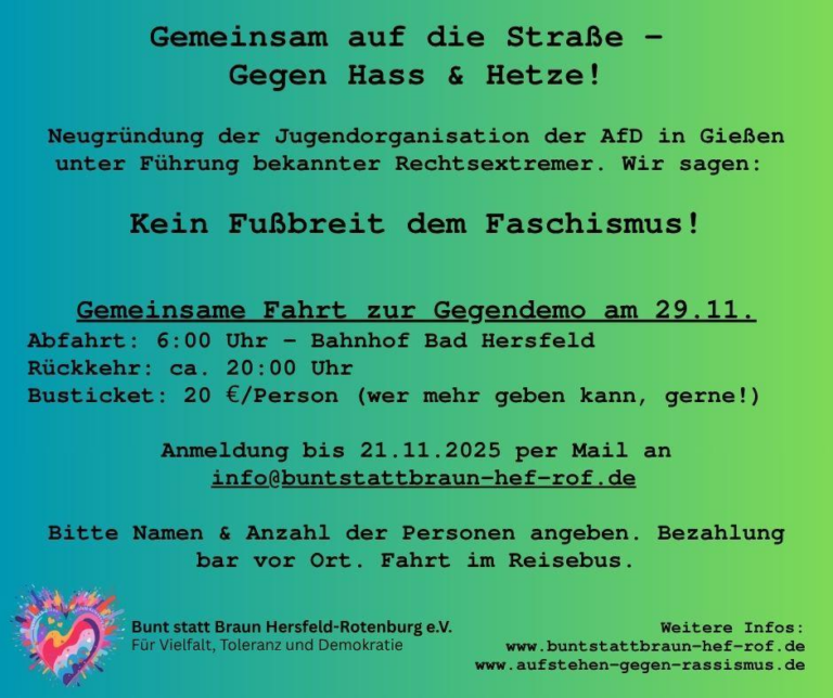 Gemeinsam niemals allein!
